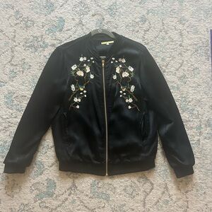 Gianni bini embroiled bomber jacket